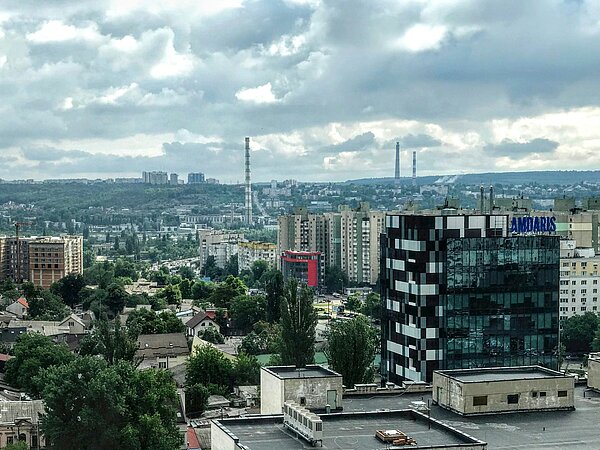 Panorama of a city